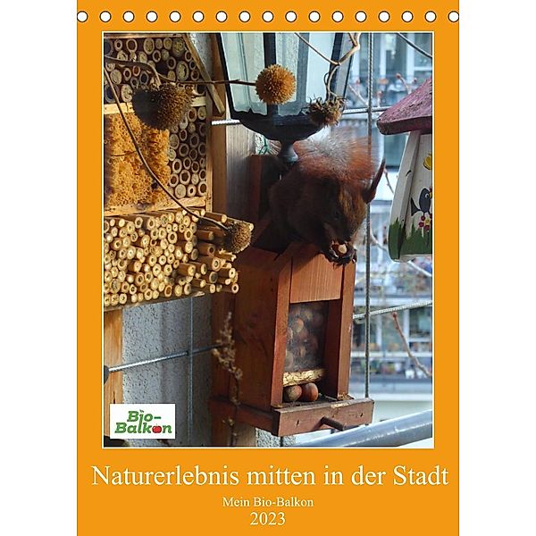 Mein Bio-Balkon: Naturerlebnis mitten in der Stadt (Tischkalender 2023 DIN A5 hoch), Birgit Schattling