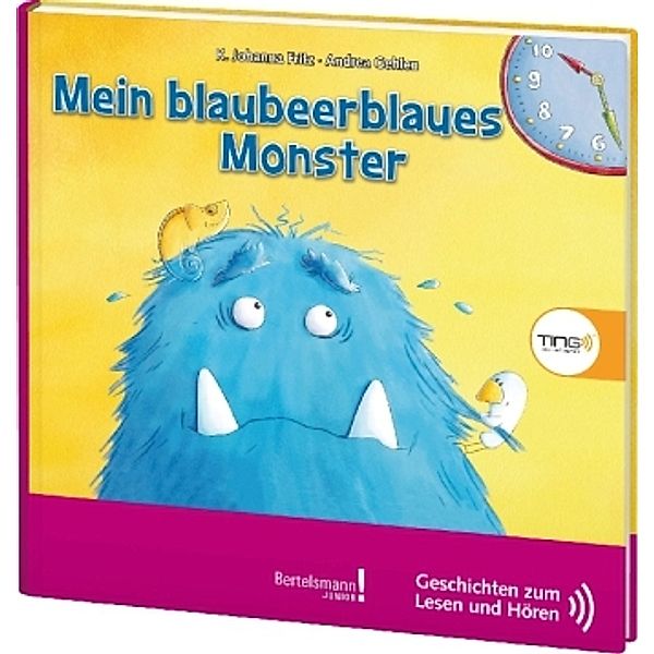 Mein blaubeerblaues Monster (Ting-Ausgabe), Johanna K. Fritz, Andrea Gehlen