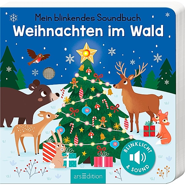 Mein blinkendes Soundbuch - Weihnachten im Wald, Maria Höck