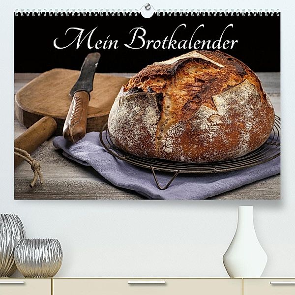 Mein Brotkalender (Premium, hochwertiger DIN A2 Wandkalender 2023, Kunstdruck in Hochglanz), (c)2022 by insideportugal