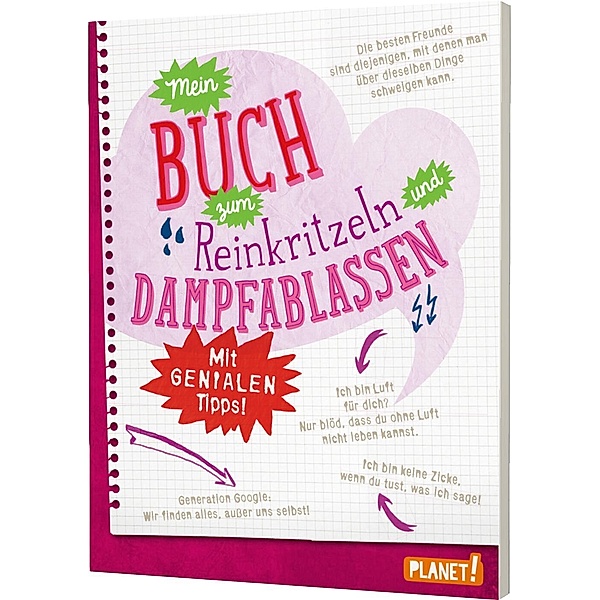 Mein Buch zum Reinkritzeln und Dampfablassen - mit genialen Tipps, Hahn & Hucke, Bettina Domzalski