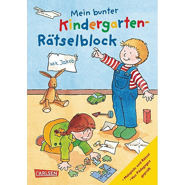 Mein bunter Kindergarten-Rätselblock, Hanna Sörensen, Laura Leintz