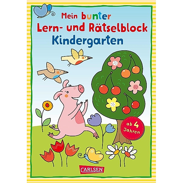 Mein bunter Lern- und Rätselblock: Kindergarten, Laura Leintz