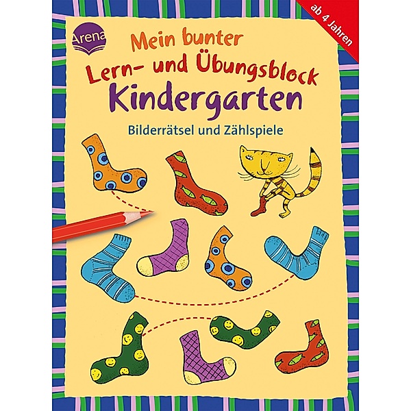 Mein bunter Lern- und Übungsblock Kindergarten. Bilderrätsel und Zählspiele, Friederike Barnhusen