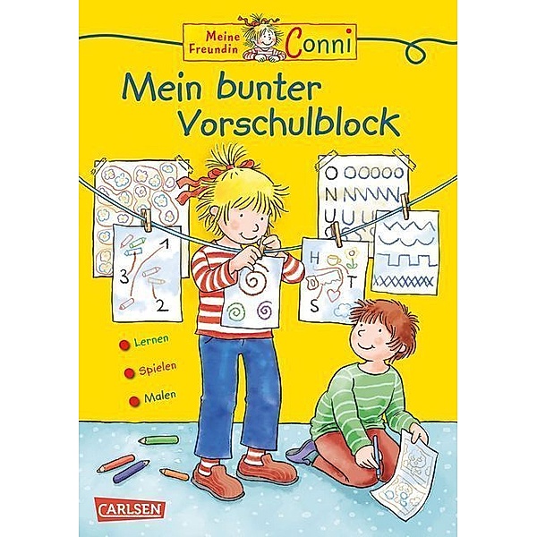Mein bunter Vorschulblock / Conni Gelbe Reihe Bd.22, Hanna Sörensen, Ruth Rahlff