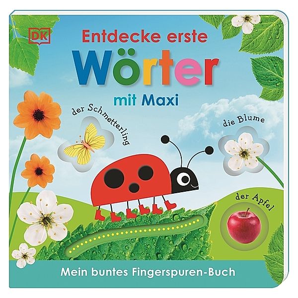 Mein buntes Fingerspuren-Buch. Entdecke erste Wörter mit Maxi, Franziska Jaekel