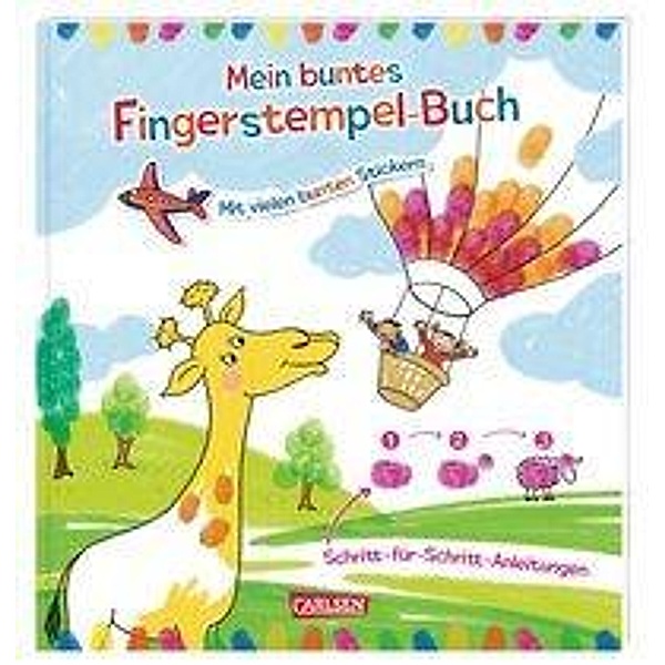 Mein buntes Fingerstempel-Malbuch, Laura Leintz