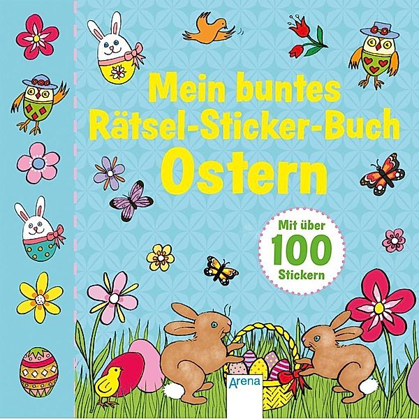 Mein buntes Rätsel-Sticker-Buch Ostern