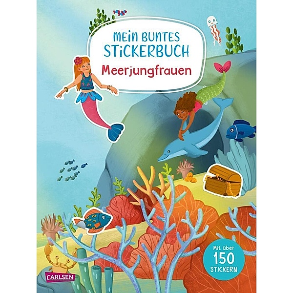 Mein buntes Stickerbuch: Meerjungfrauen, Laura Leintz