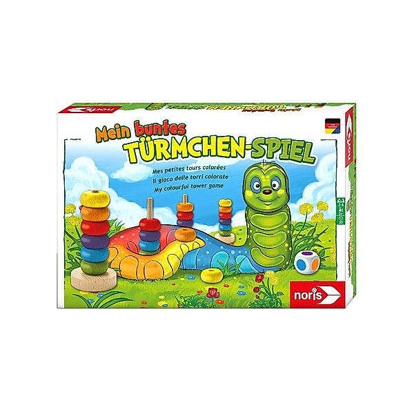 Noris Spiele Mein buntes Türmchenspiel (Kinderspiel)