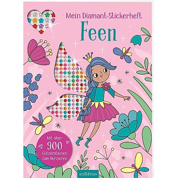 Mein Diamant-Stickerheft - Feen