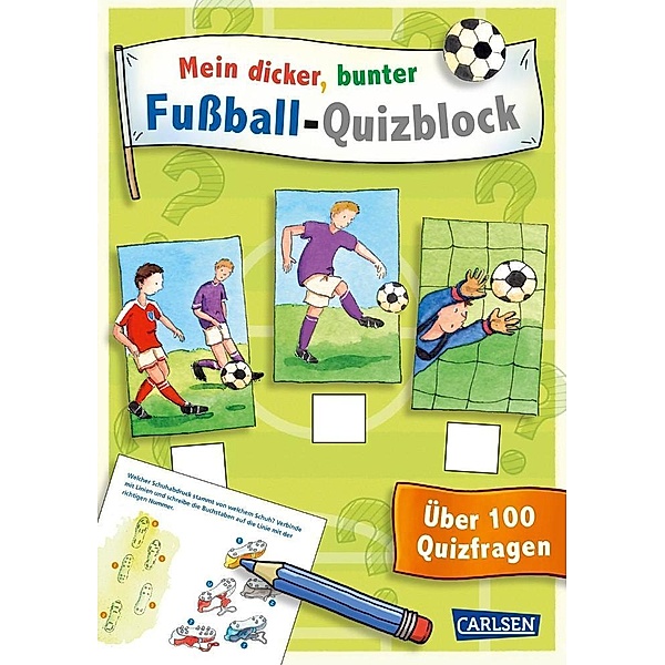 Mein dicker, bunter Fußball-Quizblock, Julia Hofmann