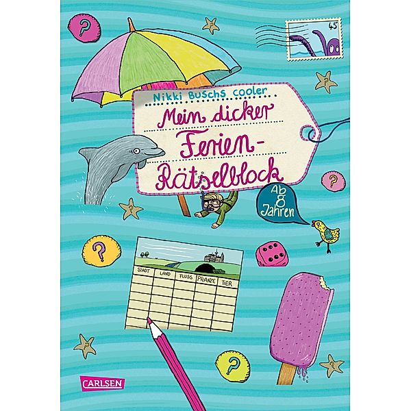 Mein dicker Ferien-Rätselblock, Nikki Busch