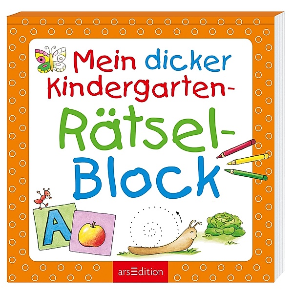 Mein dicker Kindergarten-Rätsel-Block