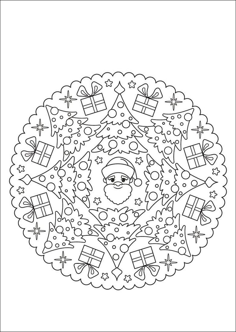 Mein dicker Weihnachts-Mandala-Block Buch jetzt online bei Weltbild.de  bestellen