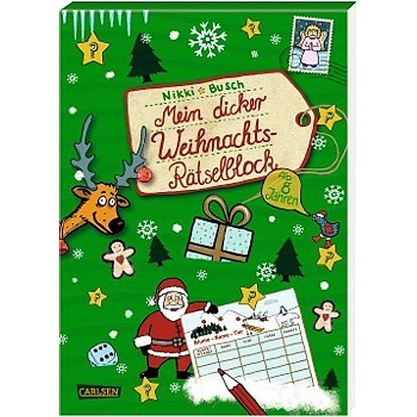 Mein dicker Weihnachts-Rätselblock, Nikki Busch