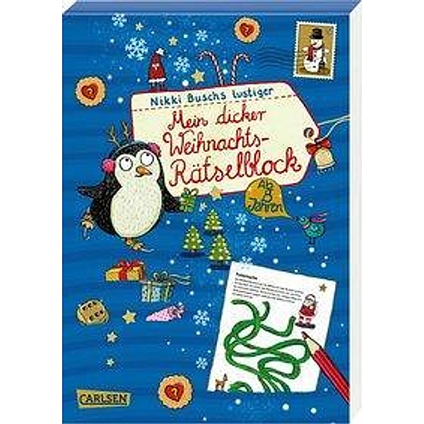 Mein dicker Weihnachts-Rätselblock, Nikki Busch