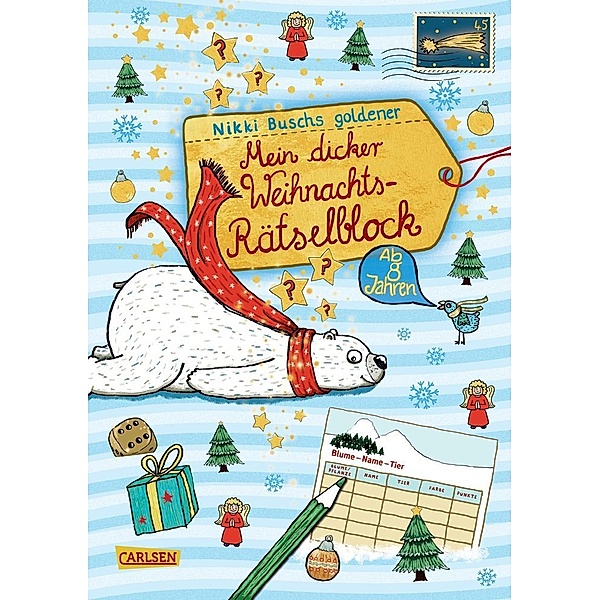 Mein dicker Weihnachts-Rätselblock.Bd.4, Nikki Busch