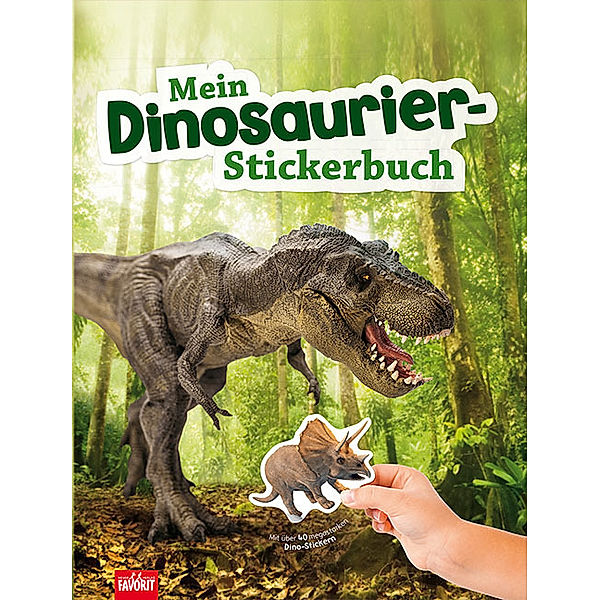 Mein Dinosaurier-Stickerbuch