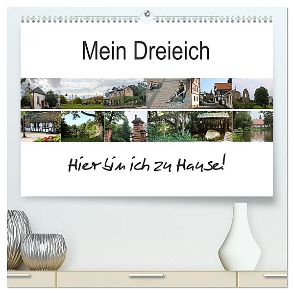 Mein Dreieich (hochwertiger Premium Wandkalender 2025 DIN A2 quer), Kunstdruck in Hochglanz, Calvendo, Eva Ola Feix