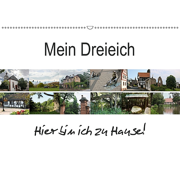 Mein Dreieich (Wandkalender 2019 DIN A2 quer), Eva Ola Feix