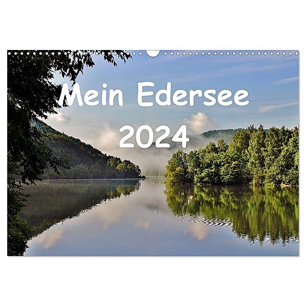 Mein Edersee 2024 (Wandkalender 2024 DIN A3 quer), CALVENDO Monatskalender, Heike Loss