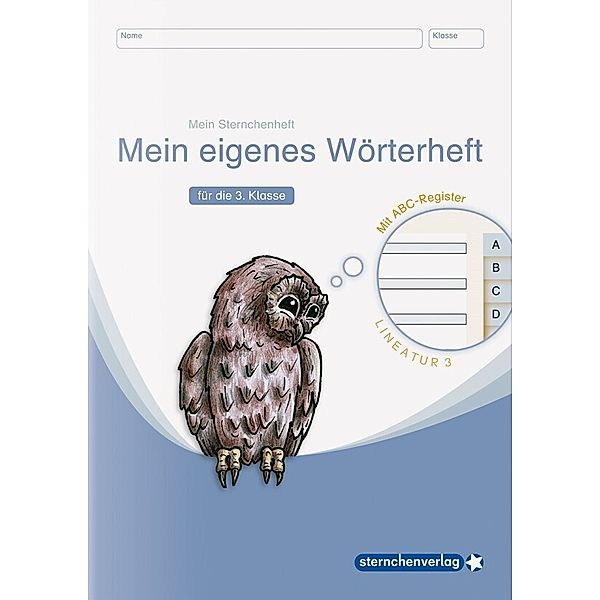 Mein eigenes Wörterheft für die 3. Klasse, sternchenverlag GmbH, Katrin Langhans