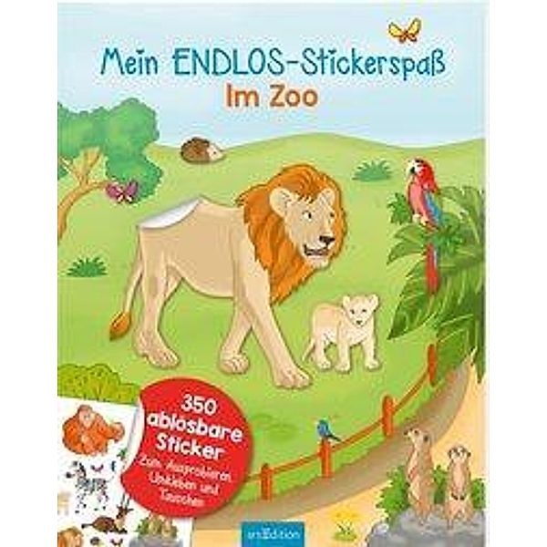 Mein Endlos-Stickerspaß - Im Zoo