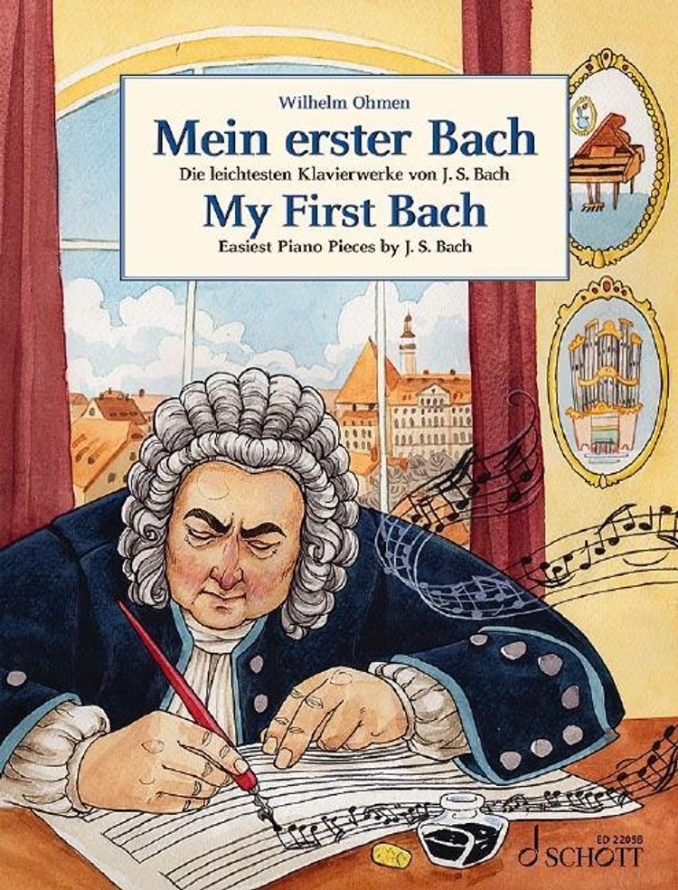 Mein erster Bach, Klavier My First Bach, piano Buch versandkostenfrei