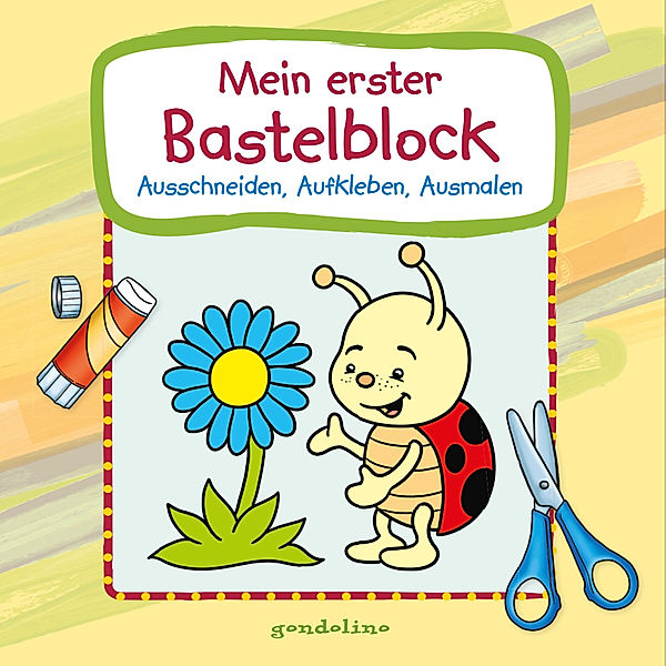 Mein erster Bastelblock (Marienkäfer)