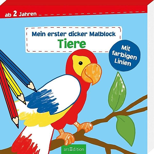 Mein erster dicker Malblock - Tiere