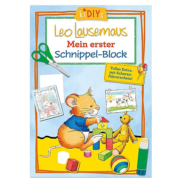 Lingen Verlag Mein erster Schnippel-Block - Leo Lausemaus
