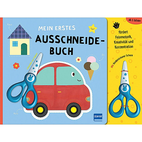 Mein erstes Ausschneidebuch, m. kindersicherer Schere