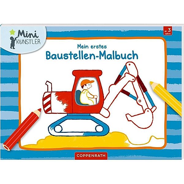 Mein erstes Baustellen-Malbuch