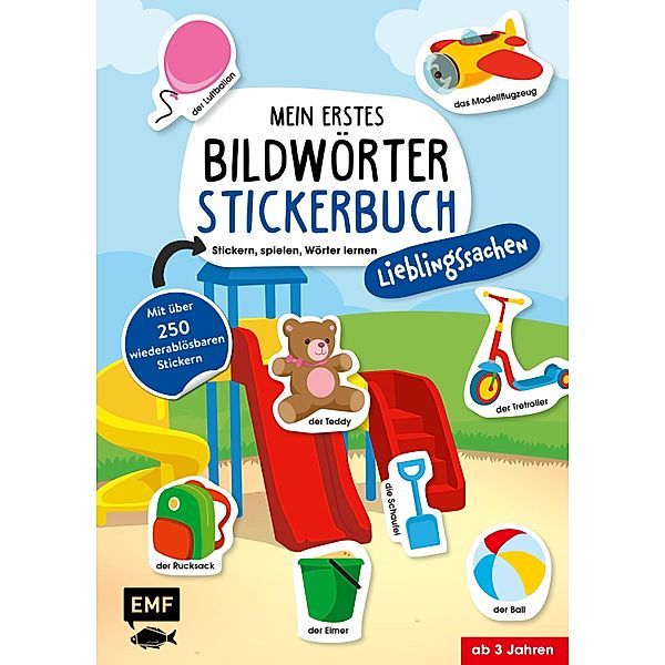 Mein erstes Bildwörter-Stickerbuch - Lieblingssachen