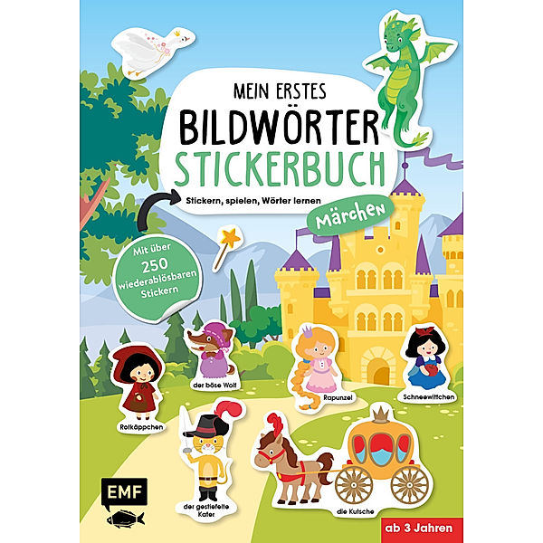 Mein erstes Bildwörter-Stickerbuch - Märchen