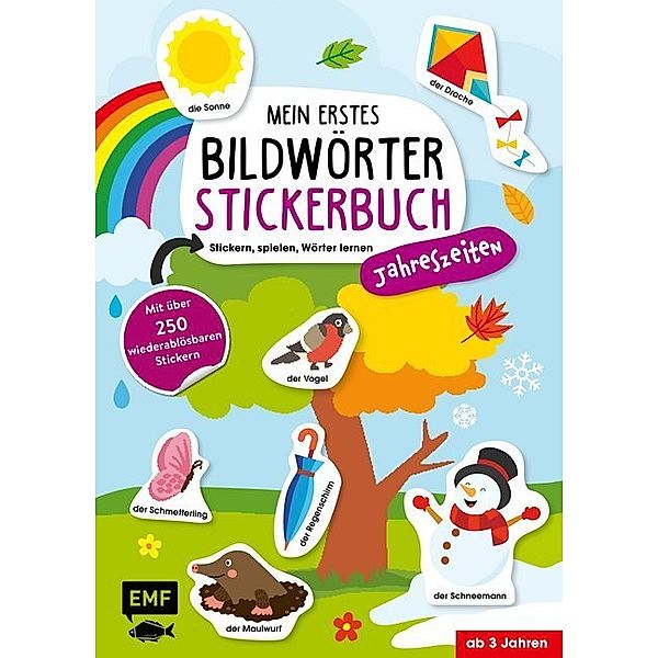 Mein erstes Bildwörter-Stickerbuch / Mein erstes Bildwörter-Stickerbuch - Jahreszeiten