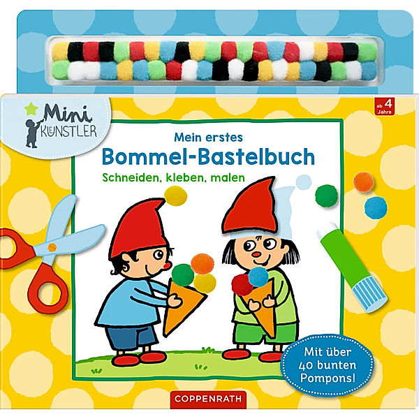 Mein erstes Bommel-Bastelbuch, m. 40 Pompons