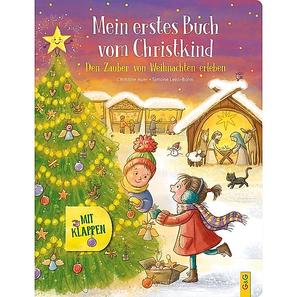 Mein erstes Buch vom Christkind - mit Klappen, Christine Auer