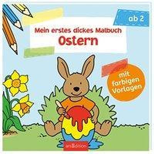 Mein erstes dickes Malbuch Ostern