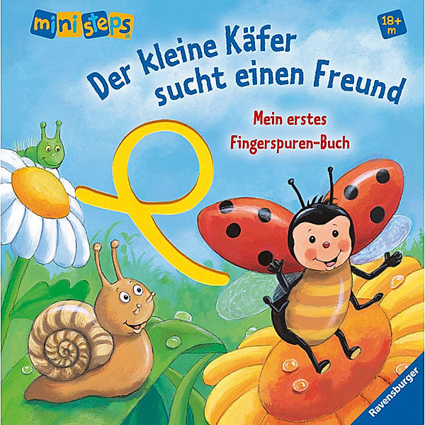 Mein erstes Fingerspuren-Buch: Der kleine Käfer sucht einen Freund, Daniela Prusse