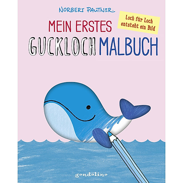 Mein erstes Guckloch-Malbuch (Wal), Norbert Pautner