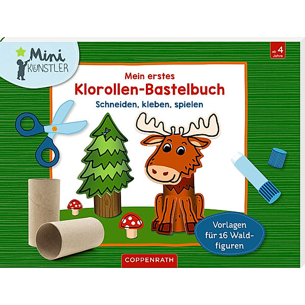 Mein erstes Klorollen-Bastelbuch - Im Wald