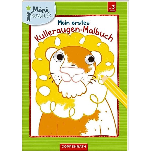 Mein erstes Kulleraugen-Malbuch (Motiv Löwe)