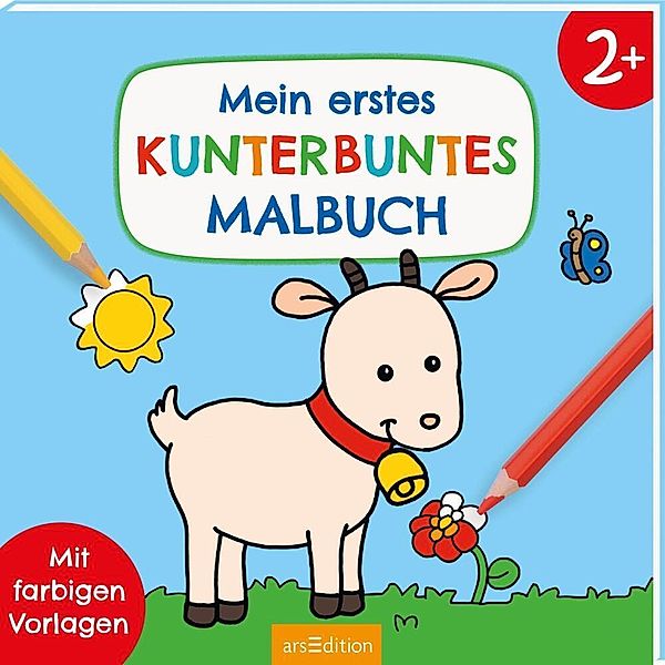 Mein erstes kunterbuntes Malbuch ab 2