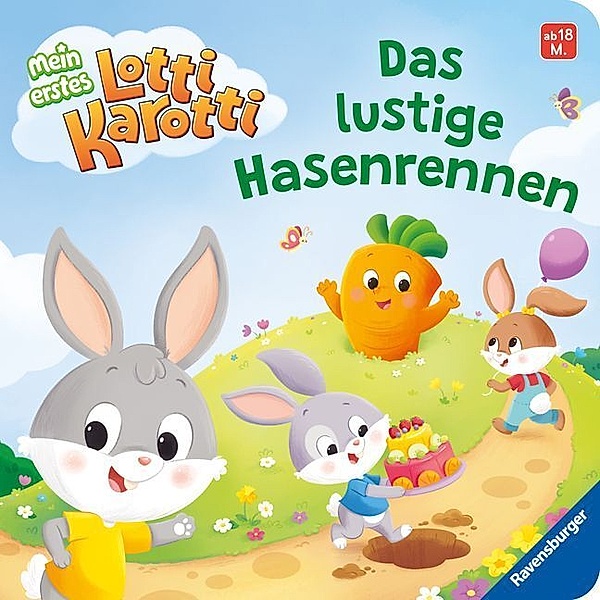 Mein erstes Lotti Karott: Das lustige Hasenrennen - ein Buch für kleine Fans des Kinderspiel-Klassikers Lotti Karotti, Bernd Penners