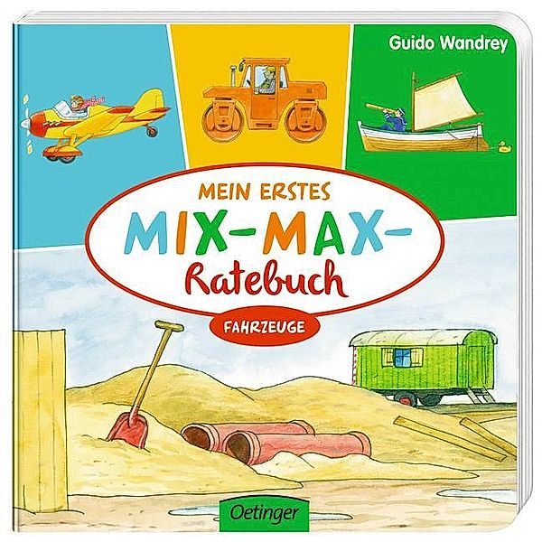 Mein erstes Mix-Max-Ratebuch - Fahrzeuge, Stefanie Vogt