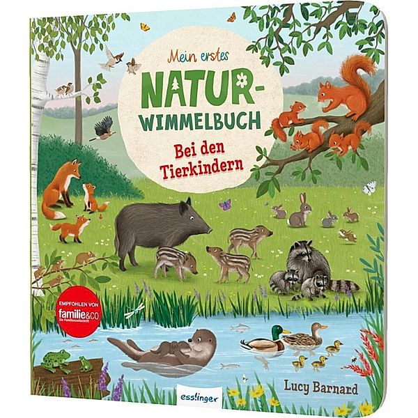 Mein erstes Natur-Wimmelbuch: Bei den Tierkindern, Sibylle Schumann
