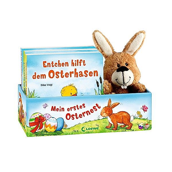 Mein erstes Osternest, mit Plüschhase, Silke Voigt, Ulla Bartl