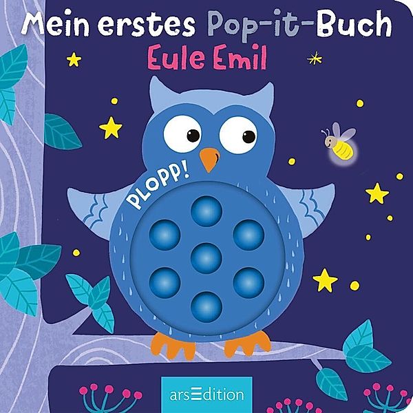 Mein erstes Pop-it-Buch - Eule Emil